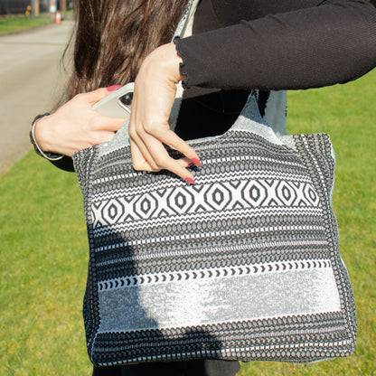 Taschen aus natürlichem Jacquard - Urban Caravan - Wander Muse Tasche