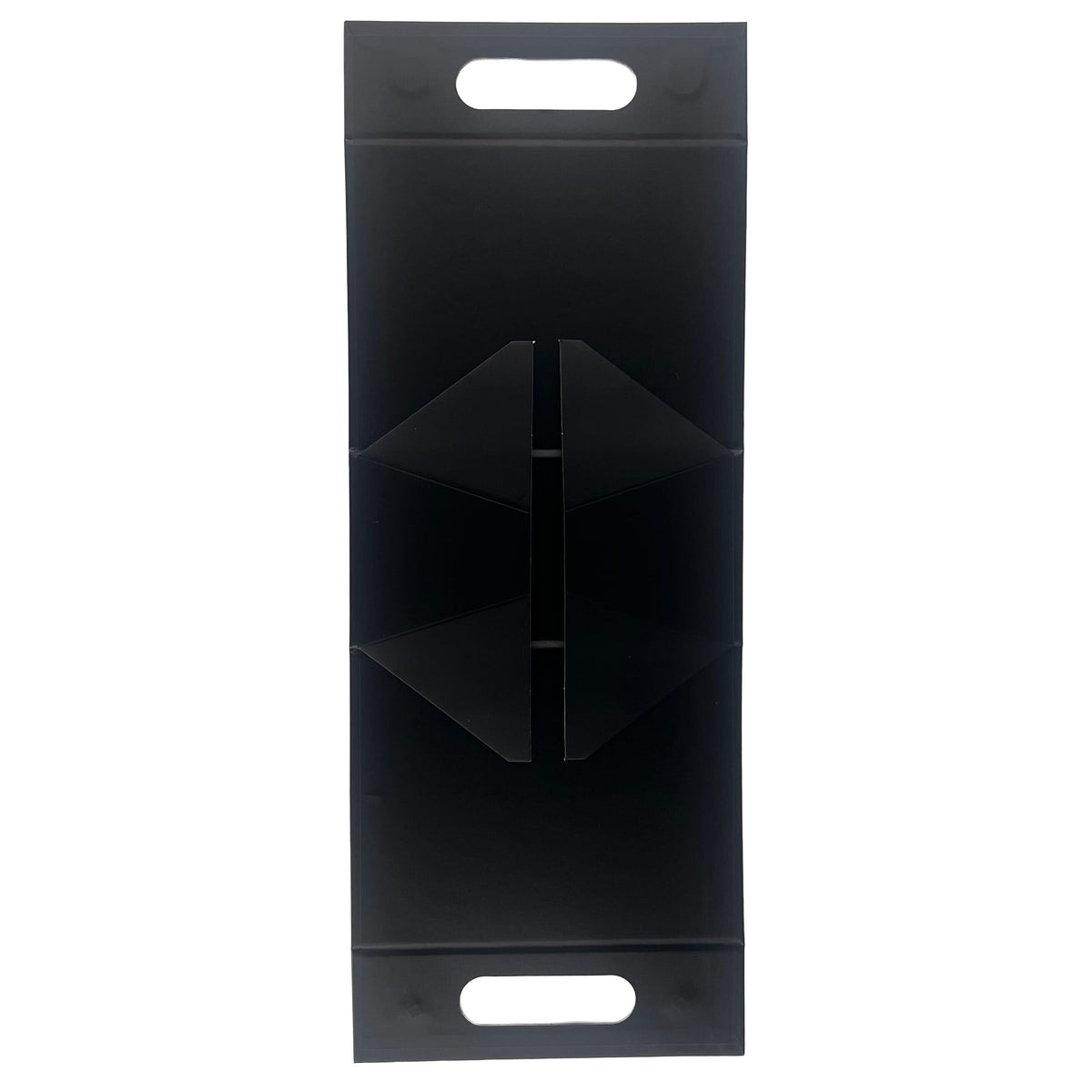 Caja de regalo plegable - Caja manual (20 x 10 x 20 cm) - Negro