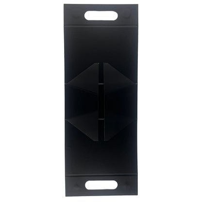 Caja de regalo plegable - Caja manual (20 x 10 x 20 cm) - Negro