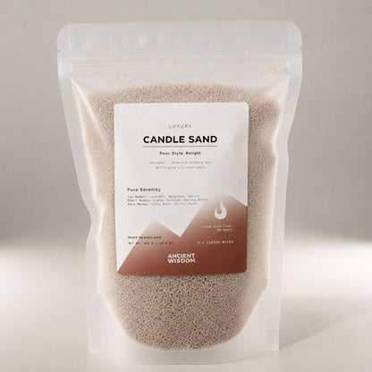 Vela perfumada Arena - Latte Beige - Serenidad Pura - 300 g
