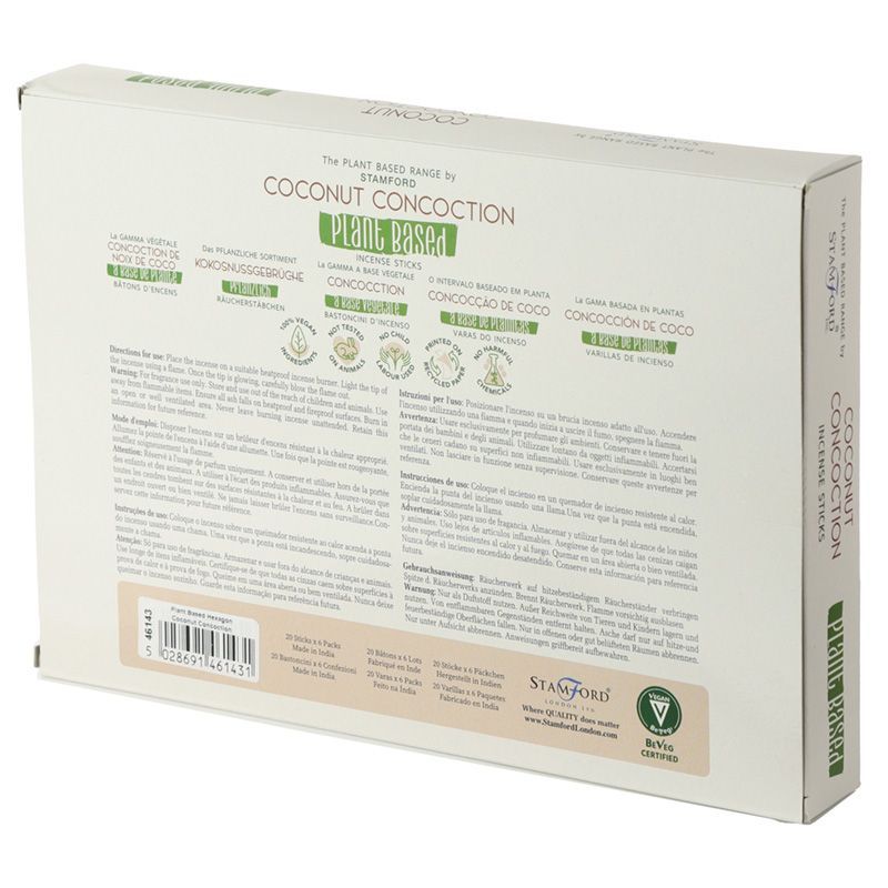 Bâtonnets d'encens aux herbes - Mélange de noix de coco