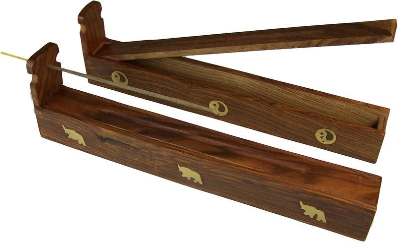 Coffret d'encens en sheesham - Assortiment