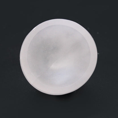 Cuenco redondo de selenita - 6cm