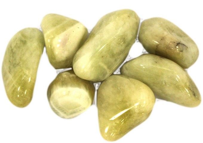 L Pierres roulées - Prasiolite (Grade A)
