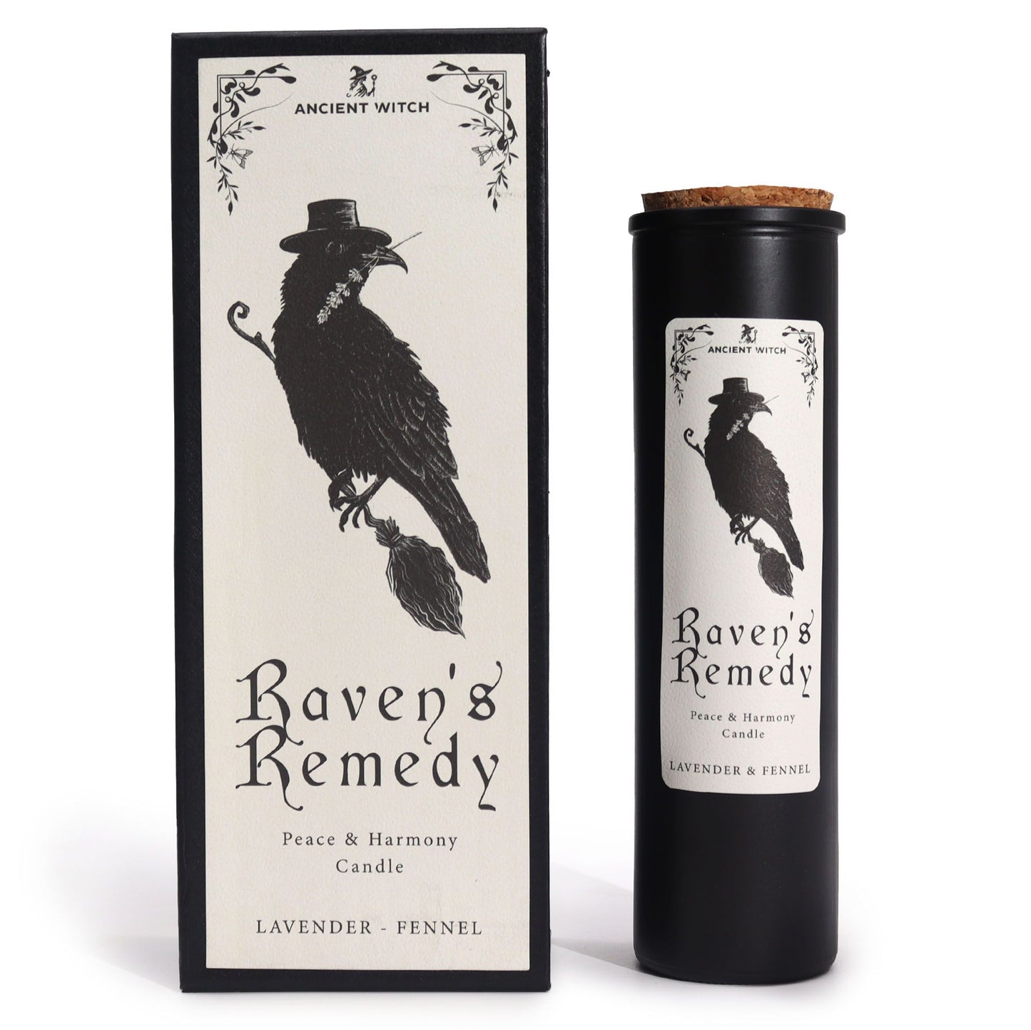 Bougies purificatrices des sorcières anciennes - Remède des corbeaux