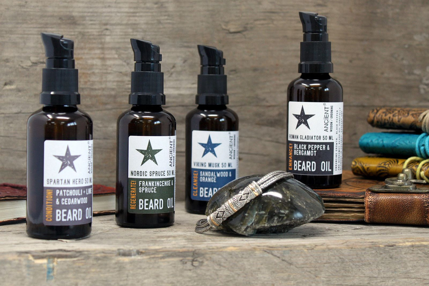Aceite para Barba Gladiador Romano 50ml