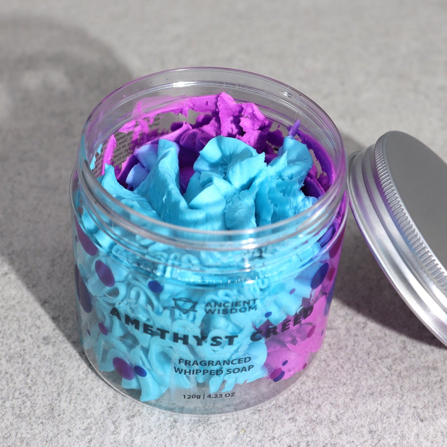 Amethyst Creed Schlagsahneseife 120g