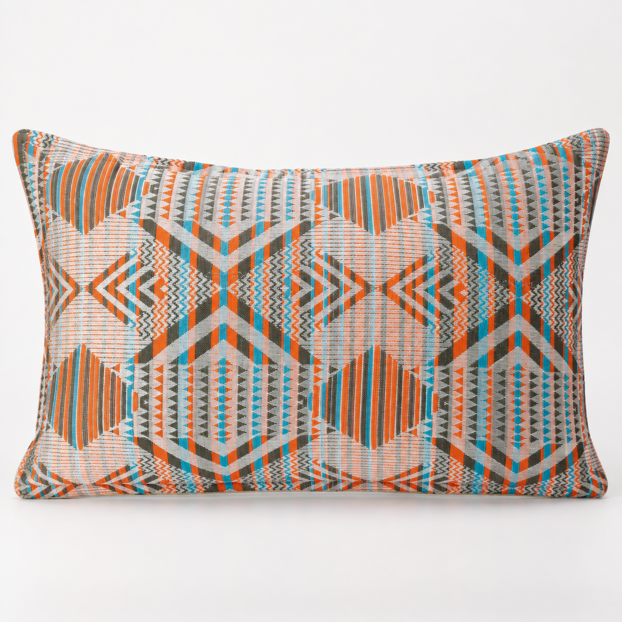 Funda de cojín clásica - Tribal urbano - 30x50 cm - Estilo de madera