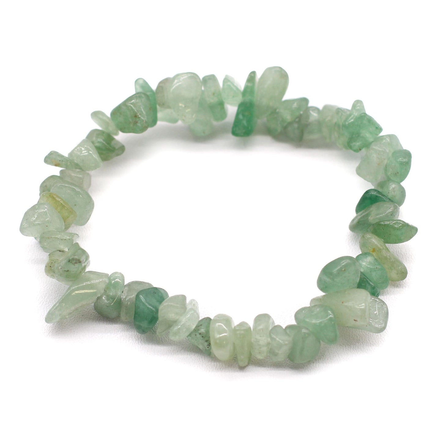Bracelet bombe de bain avec pierres précieuses en aventurine verte