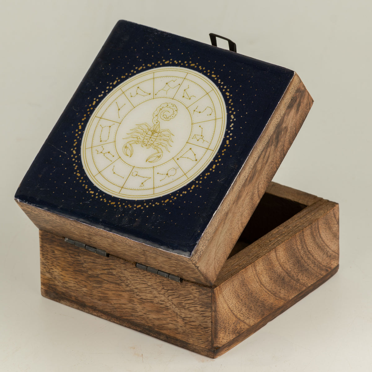 Pequeña caja esmaltada - Escorpio