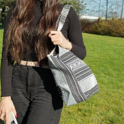Taschen aus natürlichem Jacquard - Urban Caravan - Wander Muse Tasche