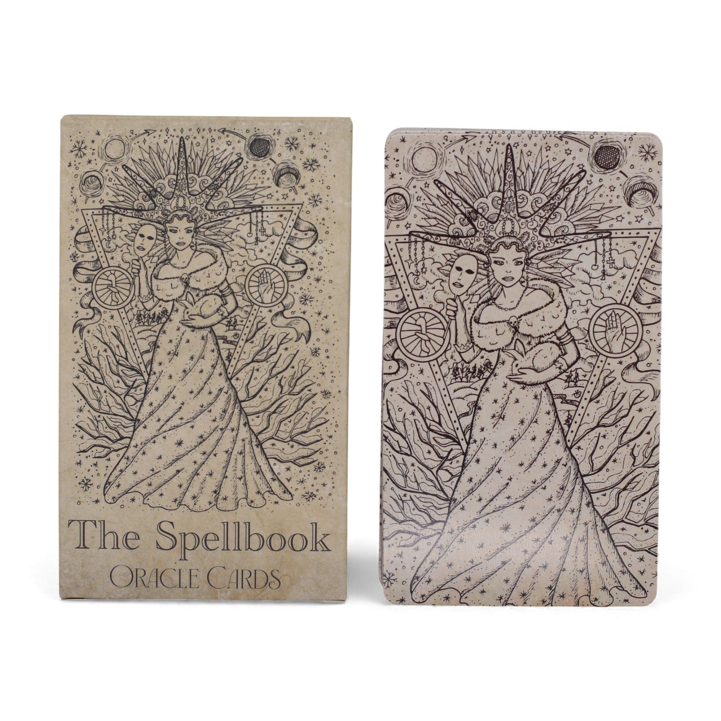 Cartes oracles du grimoire - jeu de sorcellerie