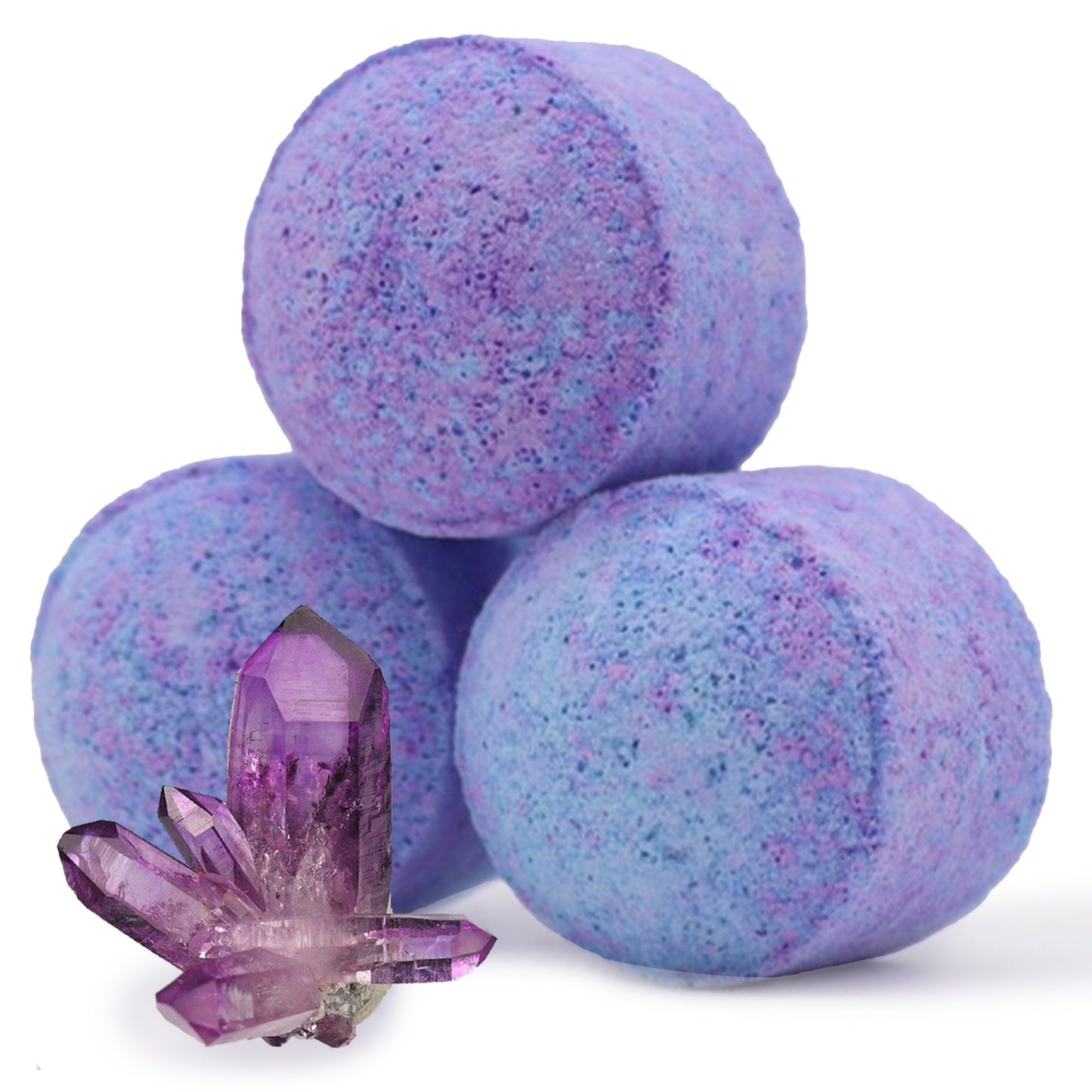 Boîte de 1,3 kg de mini-bombes relaxantes – Amethyst Creed