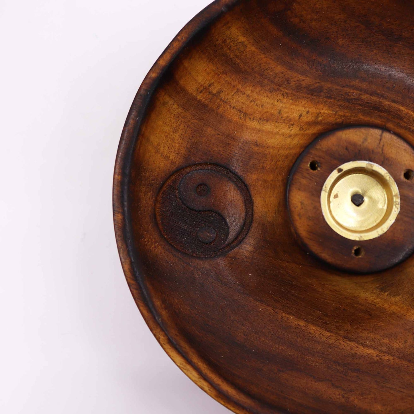 Disco porta incienso para conos y varillas - Ying & Yang