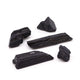 Mineralstufen - Indischer Turmalin 1 kg (ca. 20-30 Stück - 5-10 cm)