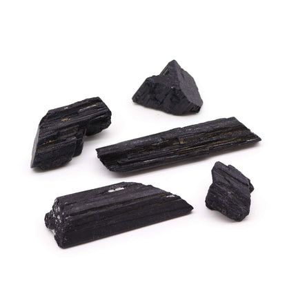Mineralstufen - Indischer Turmalin 1 kg (ca. 20-30 Stück - 5-10 cm)