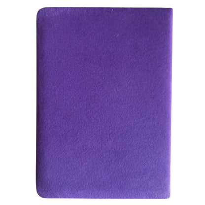 Carnet en velours violet - 80 pages - Créez la magie