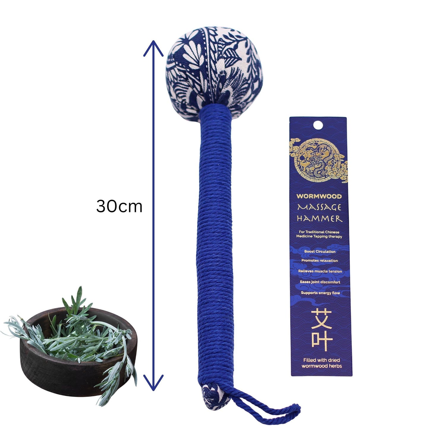 Wermut-Massagehammer - Blau