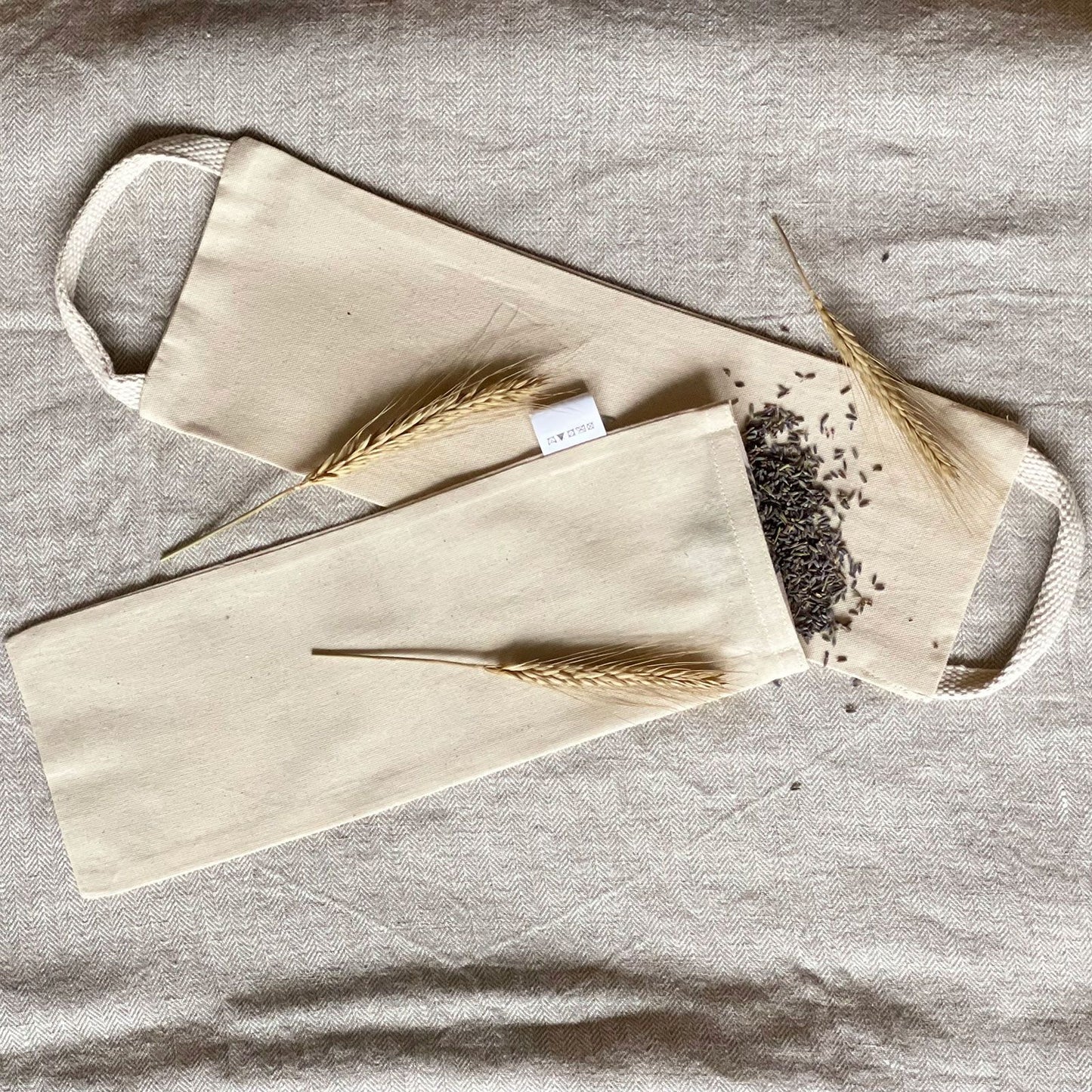 Sac naturel de 8 oz - non imprimé