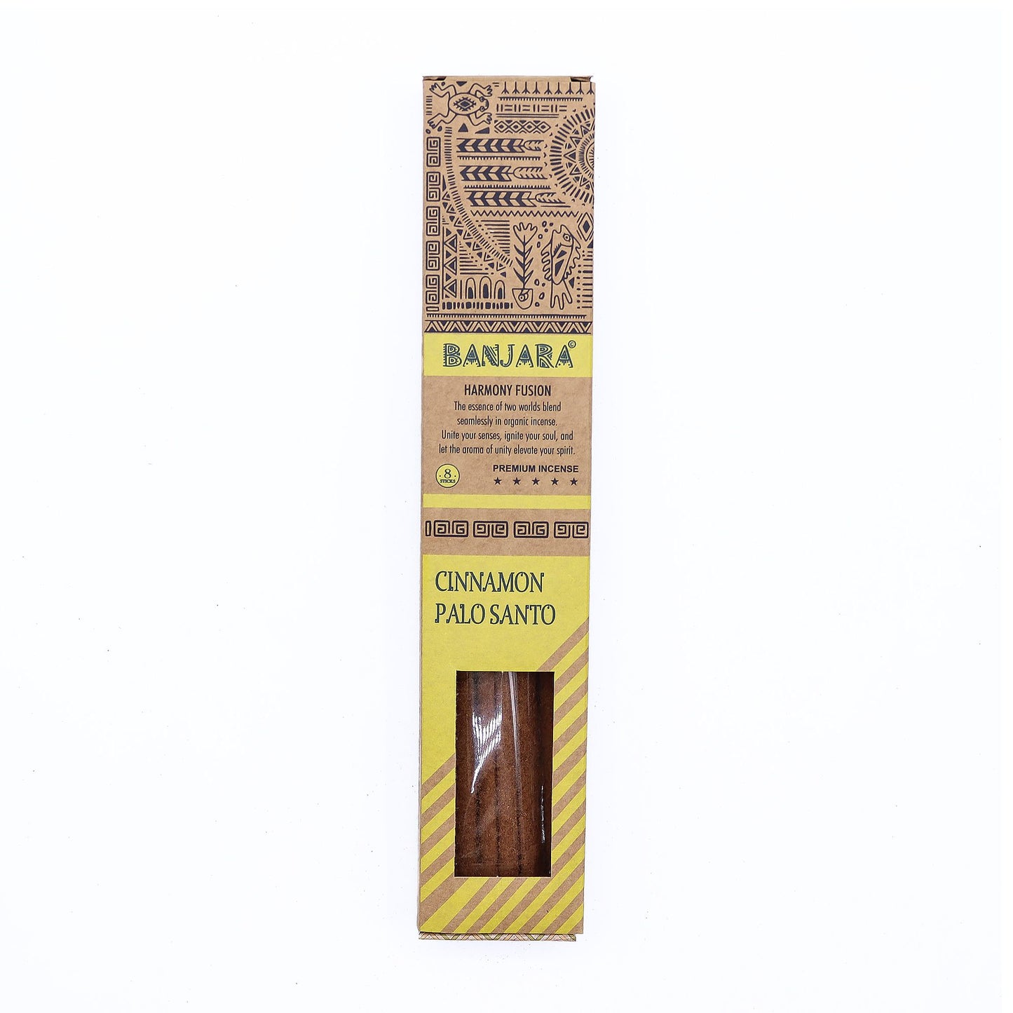 Banjara Palitos de Palo Santo para sahumar - Juego de 6 - Caja