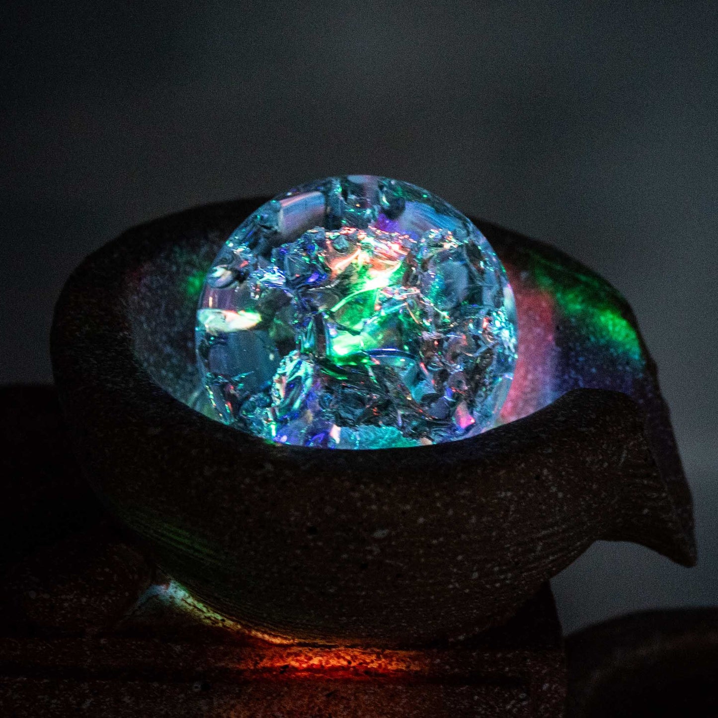 Fuente de agua de mesa -19x14x27cm - Macetas en cascada, estilo mediterráneo