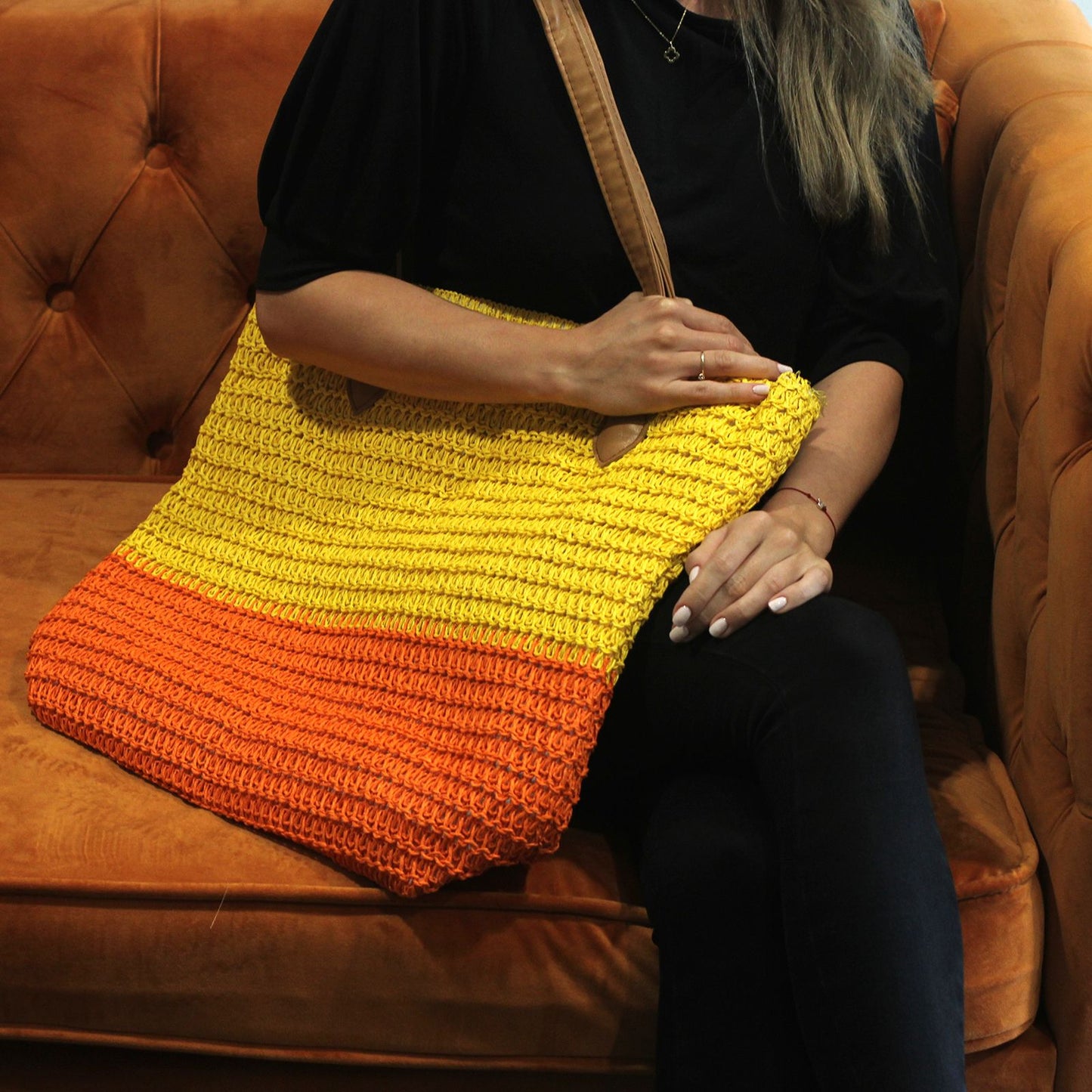 Vuelta a las Bolsas de Bazar - Amarillo y Naranja