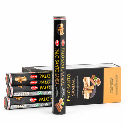 HEM Incienso Hexagonal - Palo Santo Masala - Sándalo