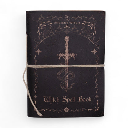 Verschiedene Hexenritual-Notizbücher - Leder (15,2 x 11,4 cm) - Vitrine