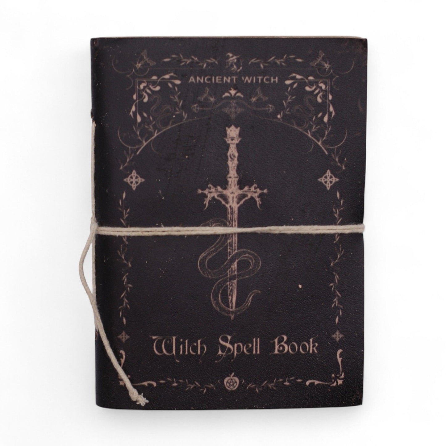 Verschiedene Hexenritual-Notizbücher - Leder (15,2 x 11,4 cm) - Vitrine