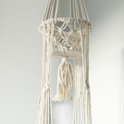 Macetero Macramé Doble
