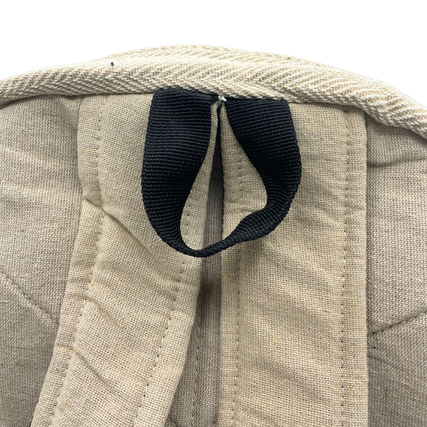 Mittlerer Batik-Hanfrucksack ohne Aufdruck