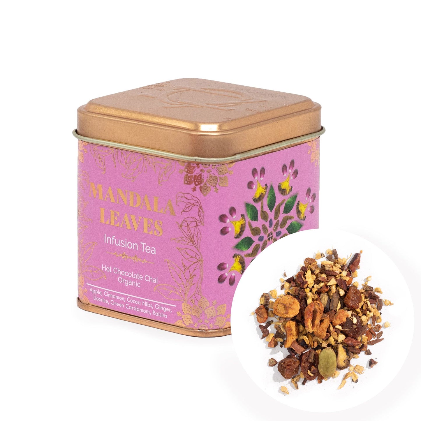 50 g de infusión de chai para chocolate caliente orgánico
