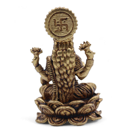 Dieux miniatures en laiton - Laxmi (22 g) - 37 mm