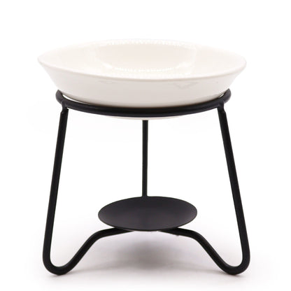 Soporte simple de cerámica y metal