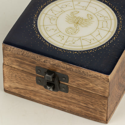 Pequeña caja esmaltada - Escorpio