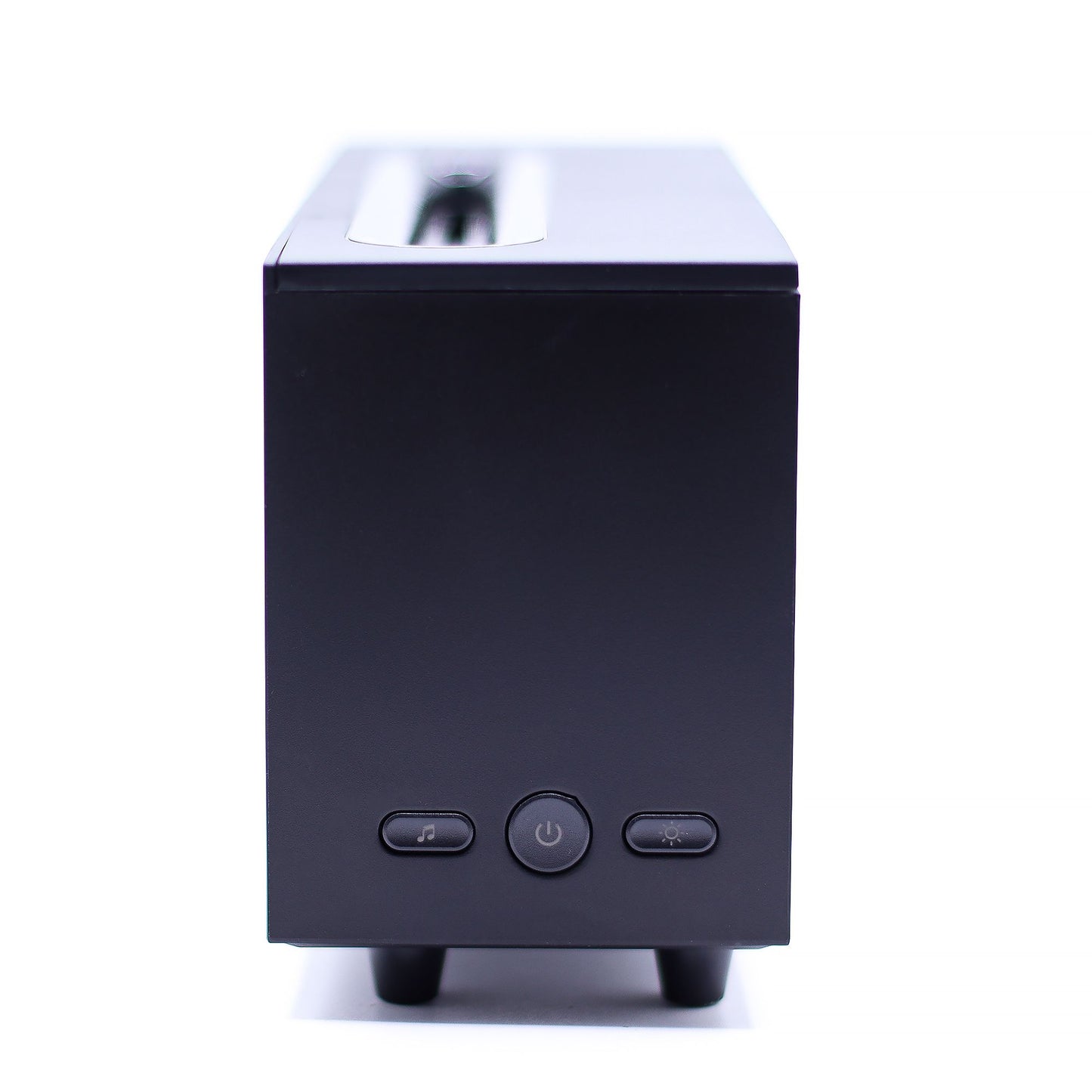 Aromadiffusor mit Flammeneffekt und Vogelgeräuschen – Schwarz, USB – Farbwechsel