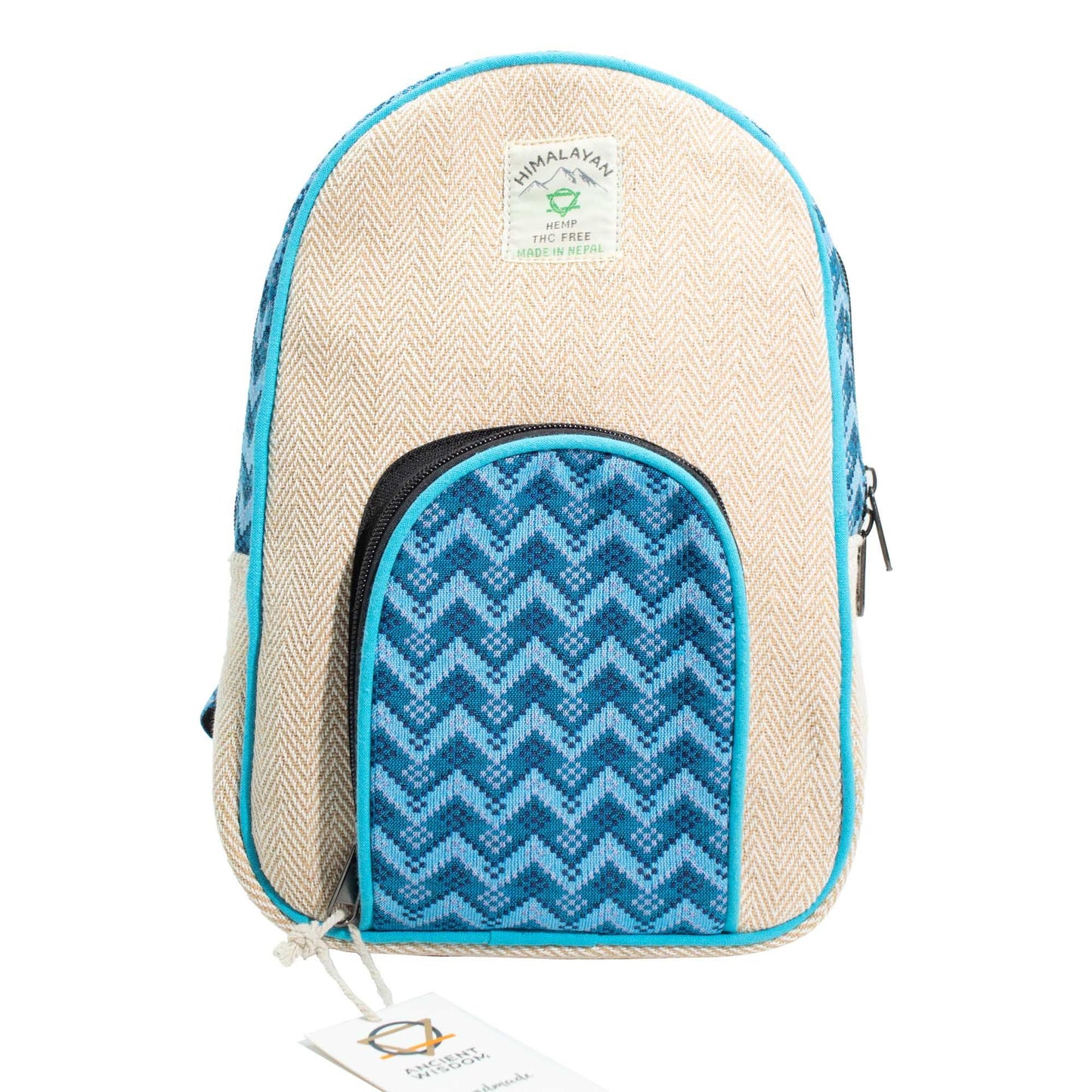 Mittlerer Kathmandu Rucksack – Dhaka Design (30x21x9cm)