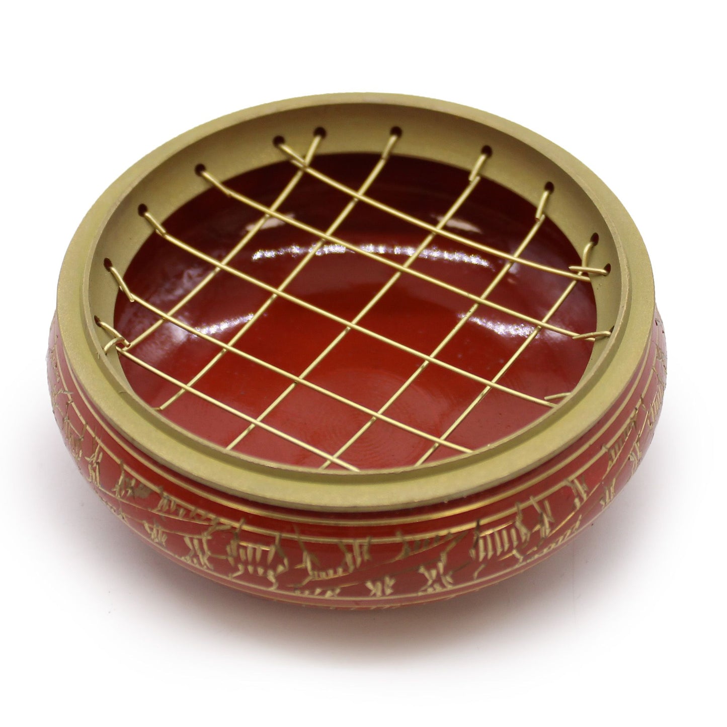 Chakra-Holzkohle-Räucherschale - Heilig