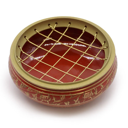 Bol d'encens au charbon de bois Chakra - Sacré