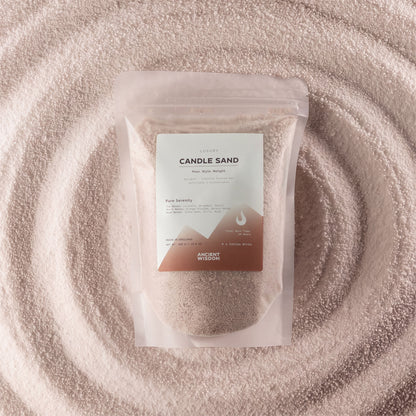 Vela perfumada Arena - Latte Beige - Serenidad Pura - 300 g