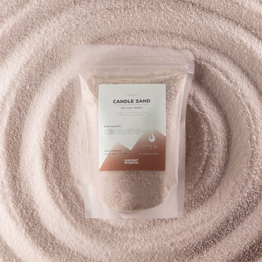 Vela perfumada Arena - Latte Beige - Serenidad Pura - 300 g