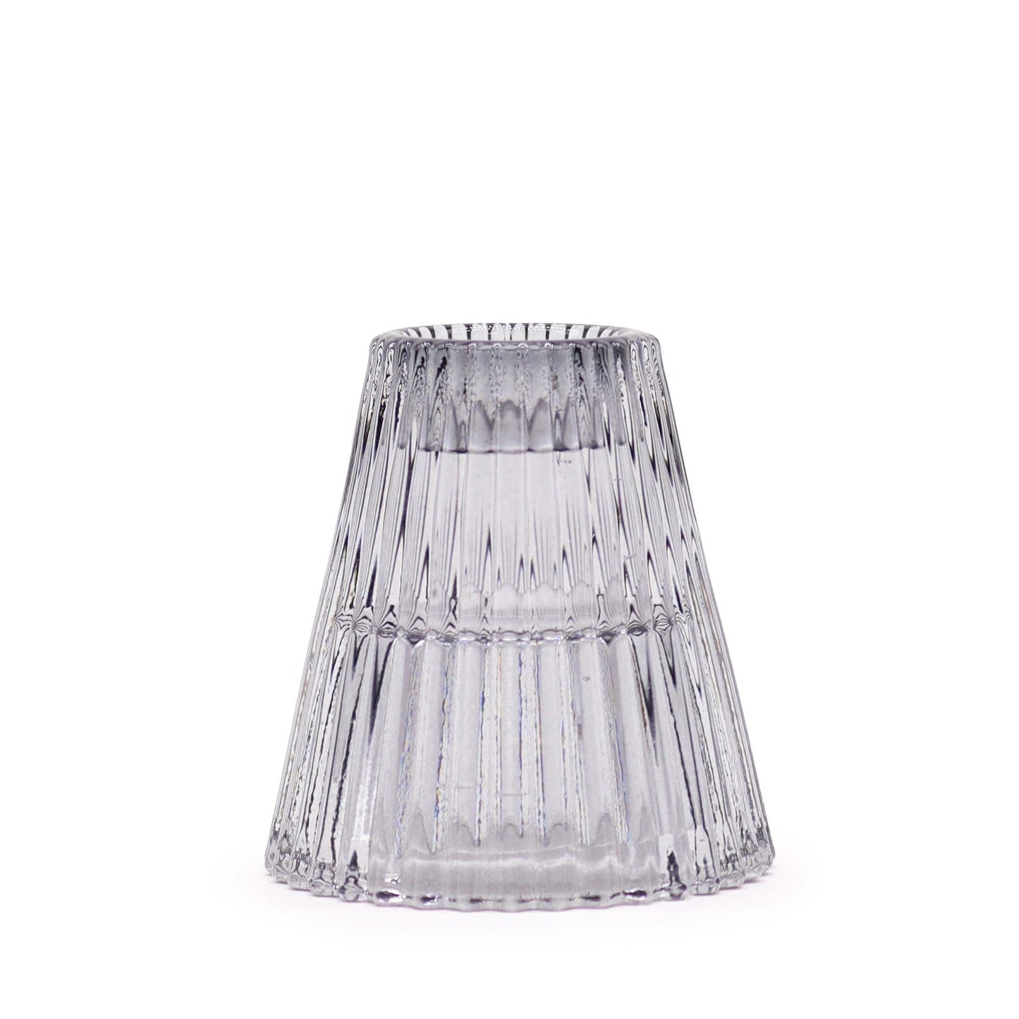 Portavelas reversible para cena / vela de té - Gris medianoche