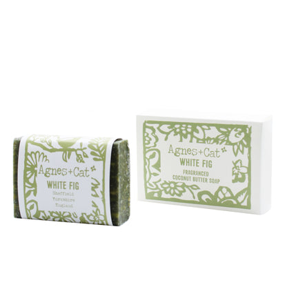 Jabón Artesanal de 140g - Higo Blanco