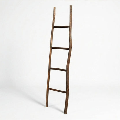 Escalera de Madera Kemu Grande - 1.5m - Chocolate - Estilo japonés