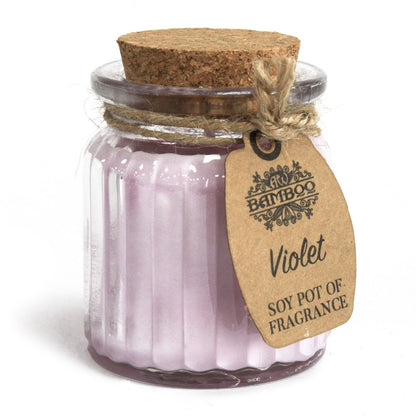 Set de velas aromáticas eco