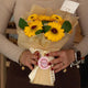 Ramo grande de girasoles - El amor es eterno - Tarjeta de regalo