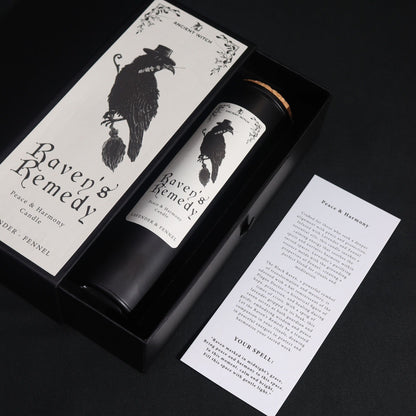 Bougies purificatrices des sorcières anciennes - Remède des corbeaux
