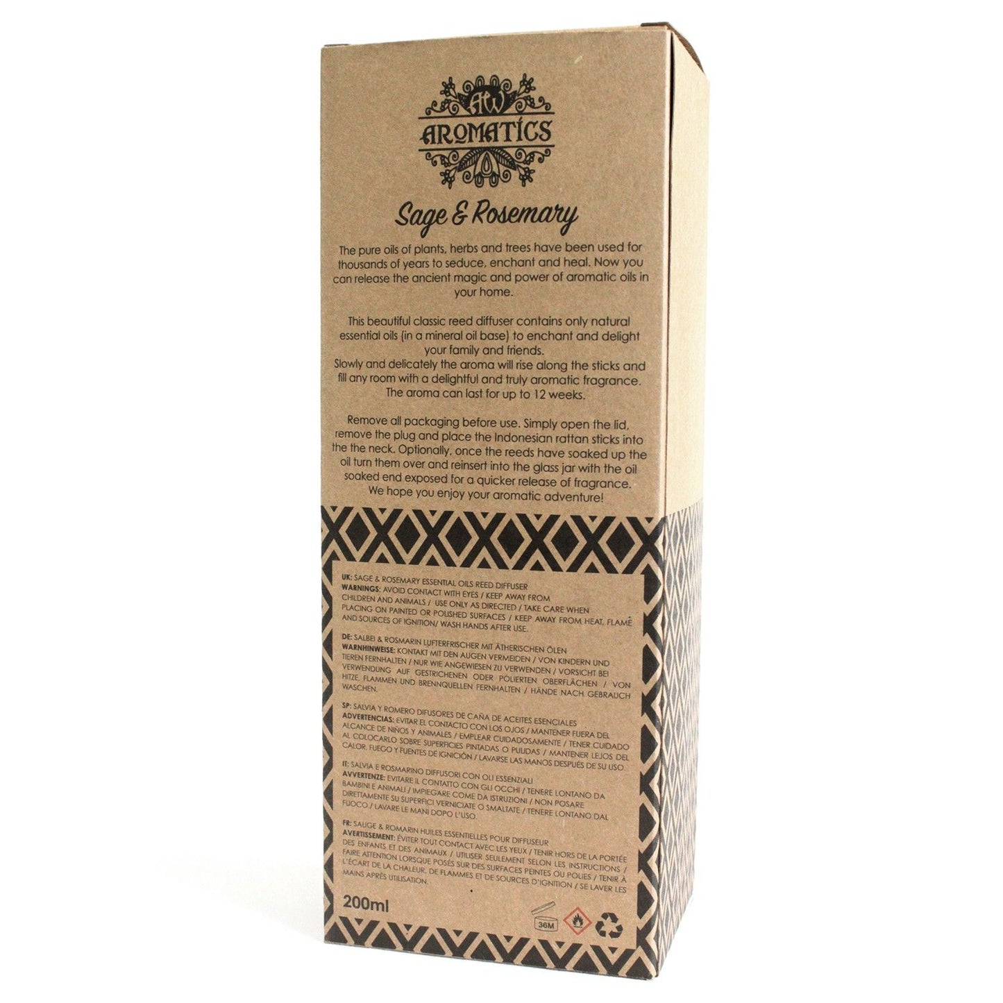 Difusor de Varillas Salvia y Romero