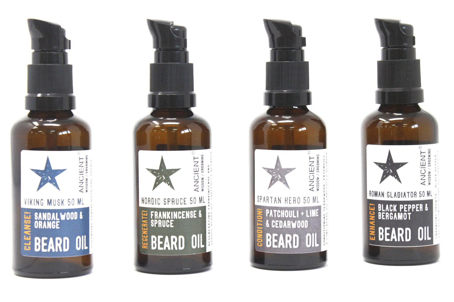 Aceite para Barba Gladiador Romano 50ml
