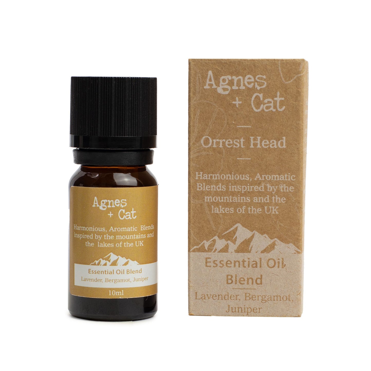 Mélange d'huiles essentielles - Orrest Head - Lavande, bergamote et genévrier
